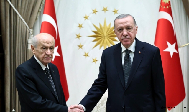 Cumhurbaşkanı Erdoğan ve Devlet Bahçeli bir araya geldi!