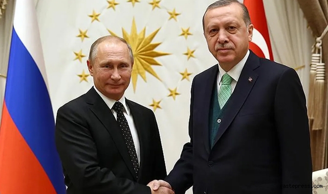Cumhurbaşkanı Erdoğan, Vladimir Putin ile görüştü!