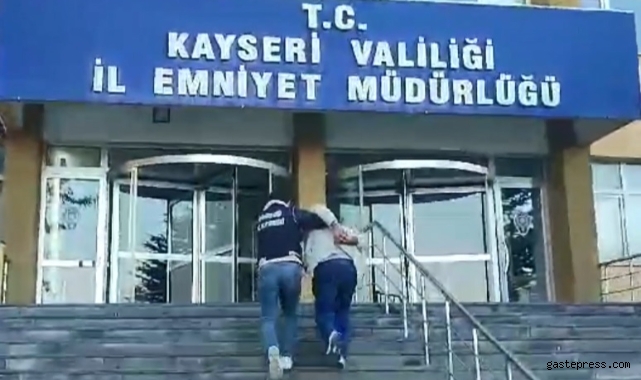Kayseri'de aranan 2 hükümlü yakalandı!