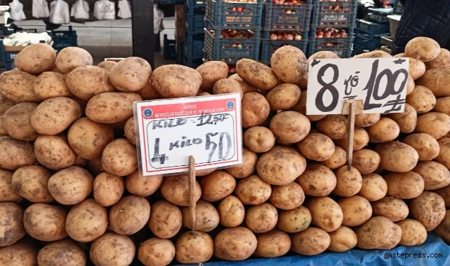 Kayseri Pazarı'nda Fiyatlar Dalgalanıyor: Brokoli 120 Lira ile En Pahalı, Patates 10 Lira ile En Ucuz