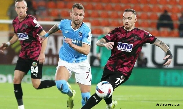 Trabzonspor, deplasmanda Alanyaspor'a 2-1 mağlup oldu!