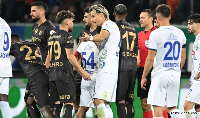 Trabzonspor deplasmanda Çaykur Rizespor'a 3-1 mağlup oldu!