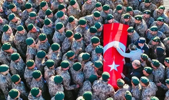 Tunceli'de şehit olan polis memuru, törenle memleketine uğurlandı!