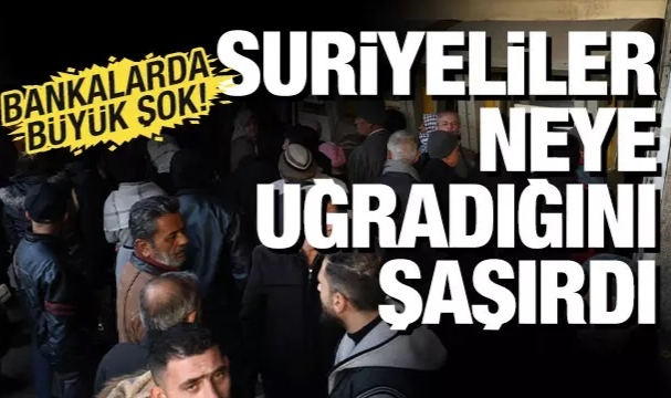 Esad bankaları boşalttı, Suriyeliler mağdur oldu!