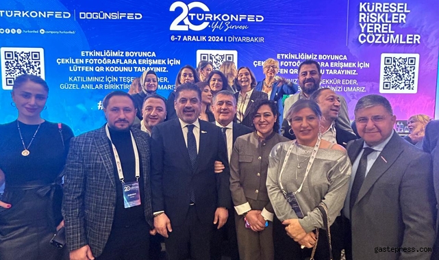 Orsifed, Türkonfed’in 20.Yıl Zirvesi’nde Orta Anadolu’yu Diyarbakır’da Temsil Etti!