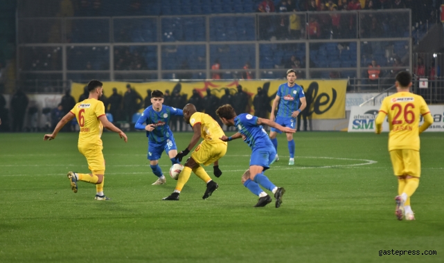 Trendyol Süper Lig: Çaykur Rizespor: 3 - Kayserispor: 0