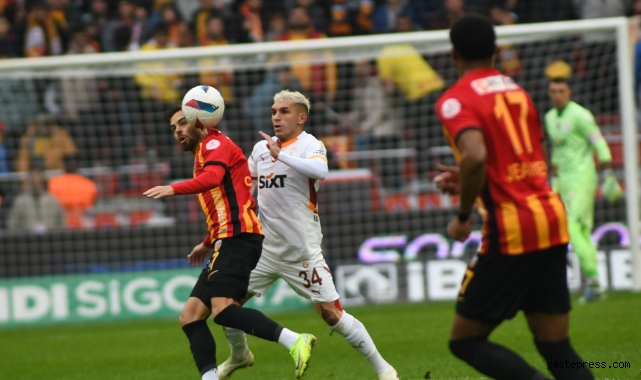 Trendyol Süper Lig: Kayserispor: 1 - Galatasaray: 5