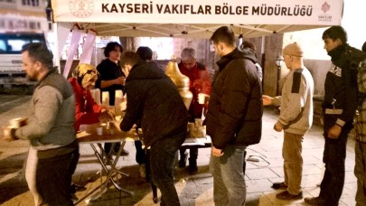 Kadir Gecesi’nde Kayseri ve Çevresindeki Camilerde Salep İkramı!