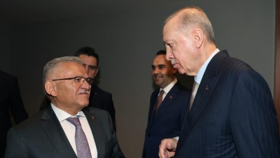 Başkan Büyükkılıç, Ankara’da Cumhurbaşkanı Erdoğan ile bir araya geldi!