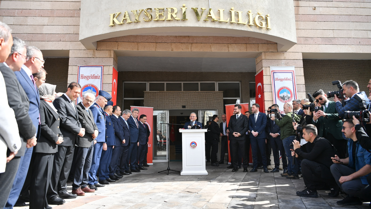 Kayseri'de kent protokolü bayramlaştı!