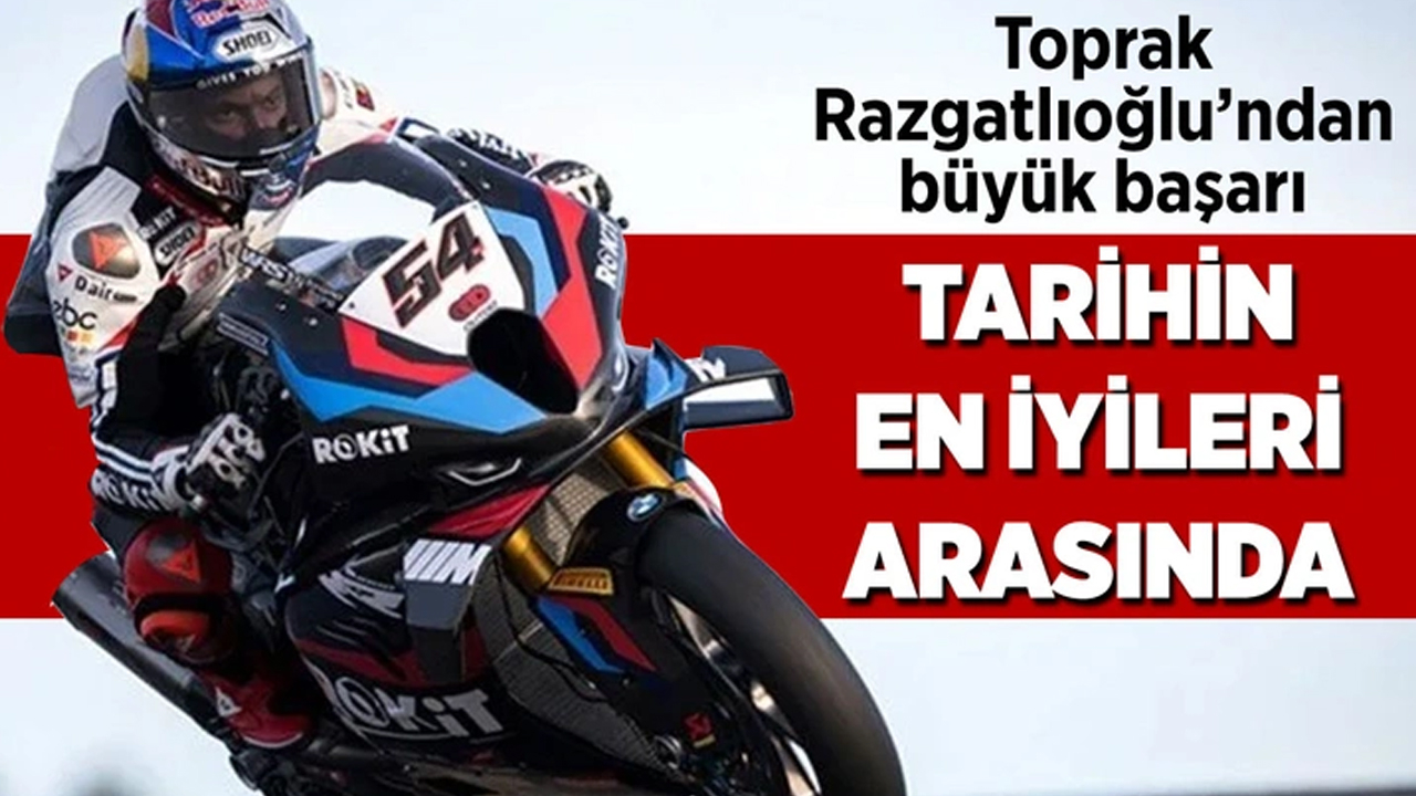 Toprak Razgatlıoğlu, unvanı tek başına ele geçirdi!