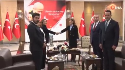 MHP ve DEM Parti ilk kez bayramlaştı!