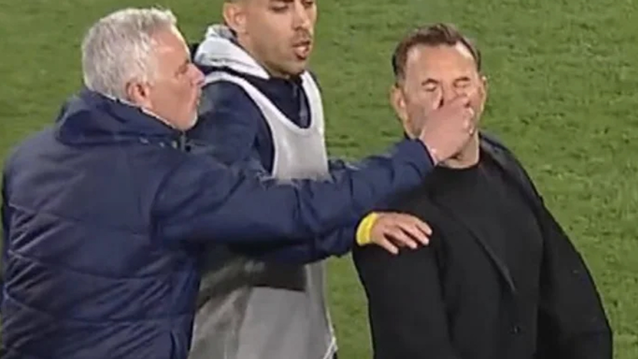Okan Buruk'un burnunu sıkmıştı! Meğer Mourinho bu yüzden çıldırmış: "Good game"