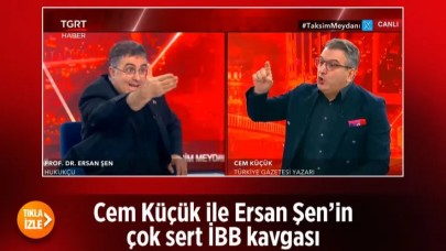 Cem Küçük ve Ersan Şen Canlı Yayında Birbirine Girdi! TGRT'de "İBB Soruşturması" Tartışması Alevlendi!