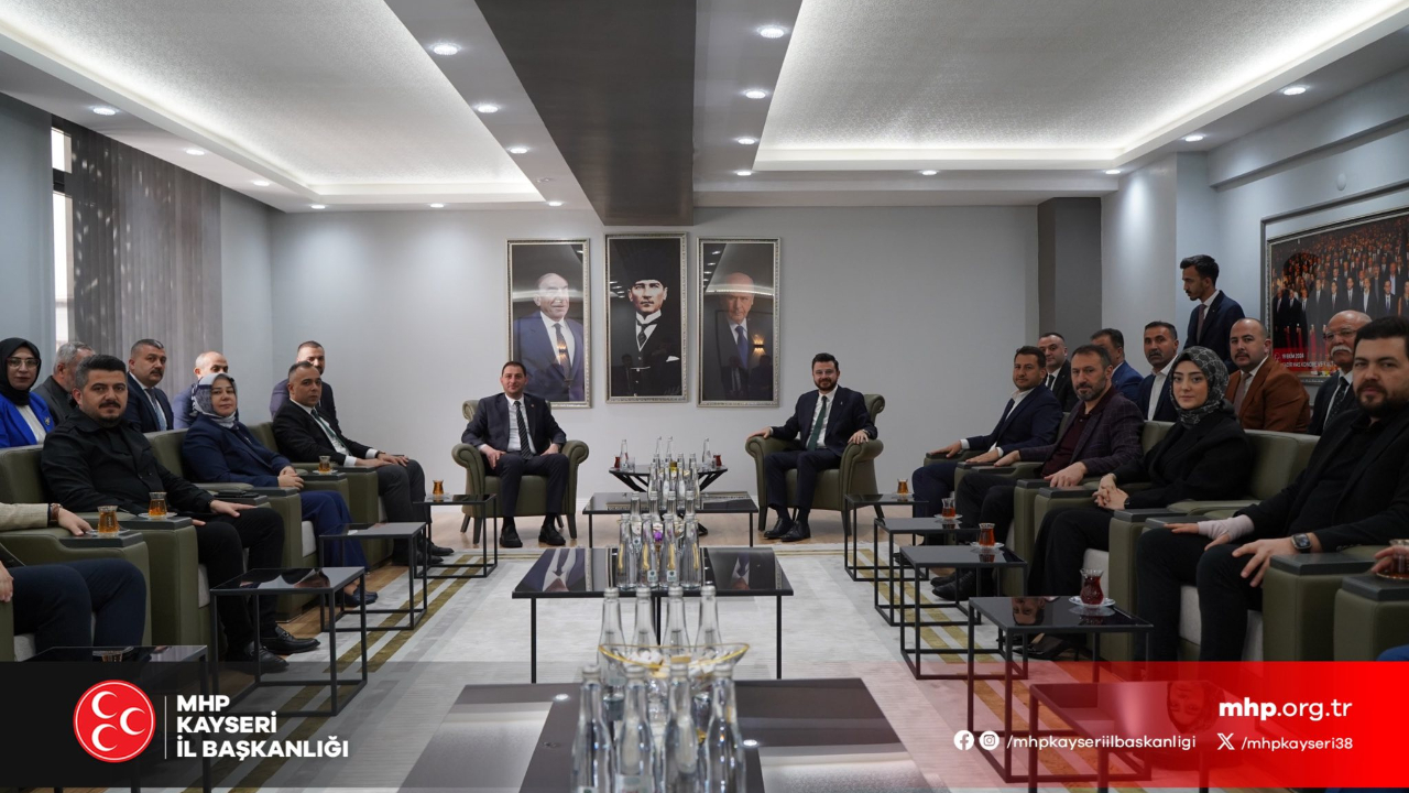 AK Parti Kayseri İl Teşkilatından MHP’ye İade-i Ziyaret!