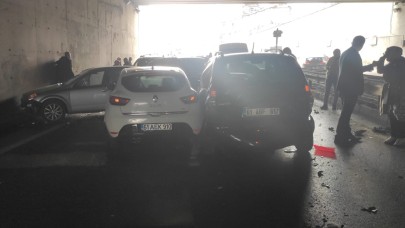 Trabzon Ortahisar'da zincirleme trafik kazasında 25 araç birbirine girdi!
