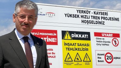 Milletvekili Şaban Çopuroğlu’ndan Kayseri-Yerköy Hızlı Tren Hattı Ziyareti!