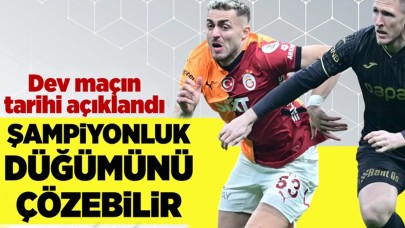 Trabzonspor - Galatasaray maçının günü ve saati belli oldu!