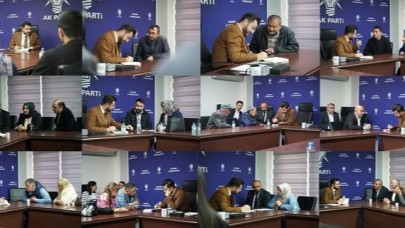 AK Parti Kayseri İl Binasında Dertleşme Yoğunluğu!
