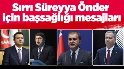 Siyasilerden Sırrı Süreyya Önder için başsağlığı mesajları!