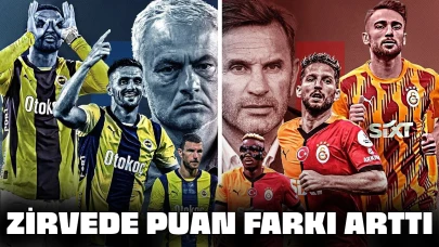 İşte Galatasaray ve Fenerbahçe'nin kalan maçları!