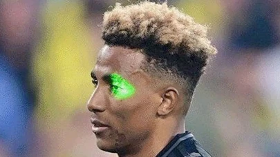 Derbide Gedson Fernandes'e lazer tutan taraftara verilen ceza belli oldu!