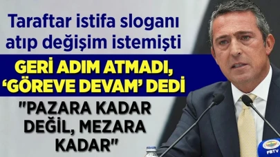 Ali Koç'tan seçim açıklaması: Divan Kurulu'nda söylediklerimizle aynı noktadayız!