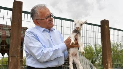 Başkan Büyükkılıç, hayvanat bahçesini ziyaret etti!