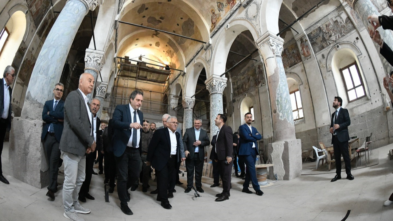 Aziz Eustathios Kilisesi, İncesu Kent Müzesi'ne dönüştürülecek!