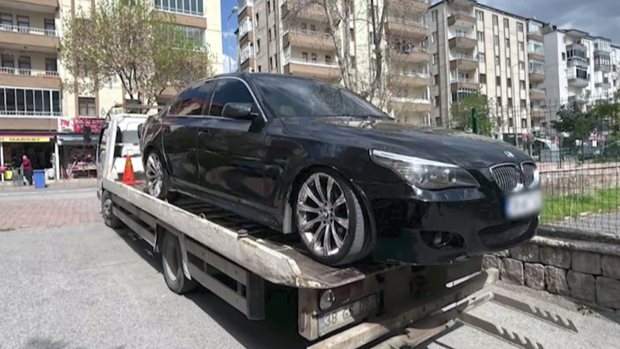 Kayseri'de bin 858 araca cezai işlem yapıldı!