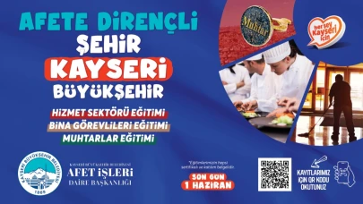 Büyükşehir Afet İşleri’nden acil durumlarda topluma müdahale eğitimi!
