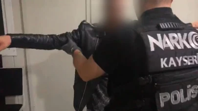 Kayseri'de kıyafete emdirilmiş 1 kilo 400 gram narkotik madde ele geçirildi!