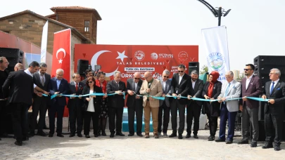 Talas’ta Türkçe Sokağı açıldı!