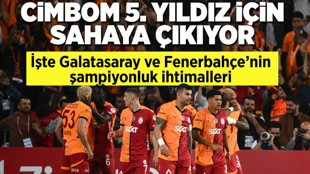 Galatasaray şampiyonluk maçına çıkıyor!
