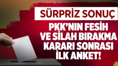 PKK Kararı Sonrası İlk Anket: Hükümet Politikası Başarılı Bulundu!