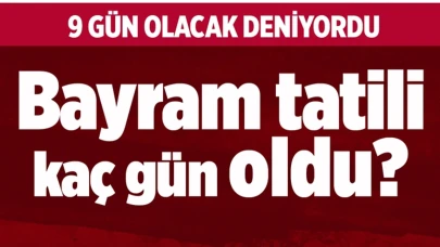 Kurban Bayramı tatili 9 gün mü oldu? Fahrettin Altun duyurdu!
