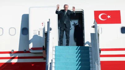 Cumhurbaşkanı Erdoğan, Azerbaycan'a gitti!