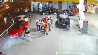 Servisçi dayağı kamerada!