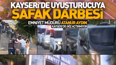 Kayseri’de Uyuşturucuya Şafak Darbesi! 3 Aylık Takip, 130 Personel, 11 Gözaltı