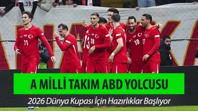 A Milli Futbol Takımı yarın ABD'ye gidecek!