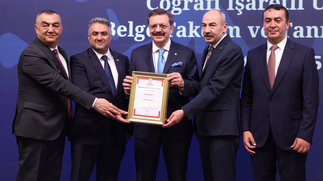 Kayseri Ticaret Odası'nın 12 Coğrafi İşaretli Lezzeti TOBB'da Tanıtıldı!