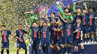 Şampiyonlar Ligi Kupası PSG'nin oldu!