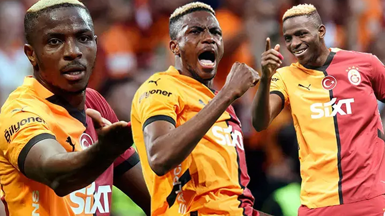 Victor Osimhen, golleriyle Galatasaray'ı şampiyonluğa taşıdı!