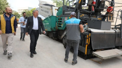 Melikgazi Belediyesi, 17 bölgede yol çalışması yapıyor!