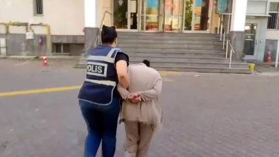 75 yıl kesinleşmiş cezası bulunan kadın polisten kaçamadı!