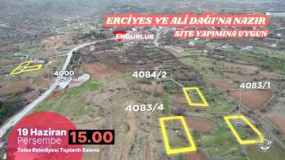 Talas'ta taksitli yatırım fırsatını sayılı saatler!