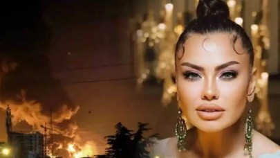 Şarkıcı Lara, İran'da savaşın ortasında kaldı!