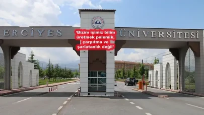 Erciyes Üniversitesi’nde 'İsrail Mesajı' Krizi Patlak Verdi!