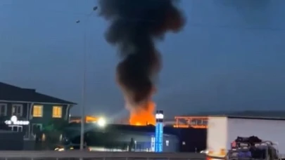 Bursa’da geri dönüşüm tesisinde çıkan yangın kısa sürede söndürüldü!