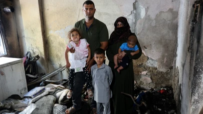 Adana'da 5 kişilik aile uykudayken evleri ateşe verildi: 2 milyon TL haraç istemişler!